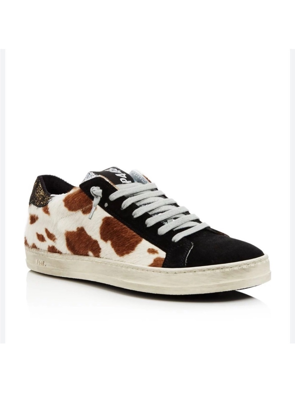 P448- Cow Bro A8 John Leather Low-Top Sneakers 37